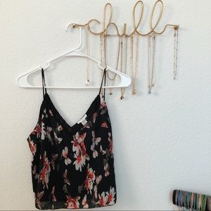 tilly’s floral tank top